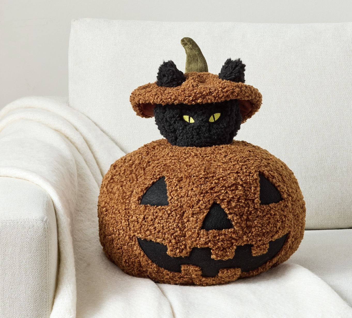 Peek-A-Boo Cat Pillow